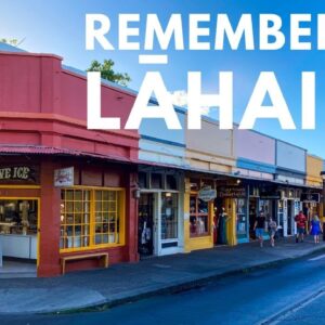 A Tribute to Lahaina: to the town and the community