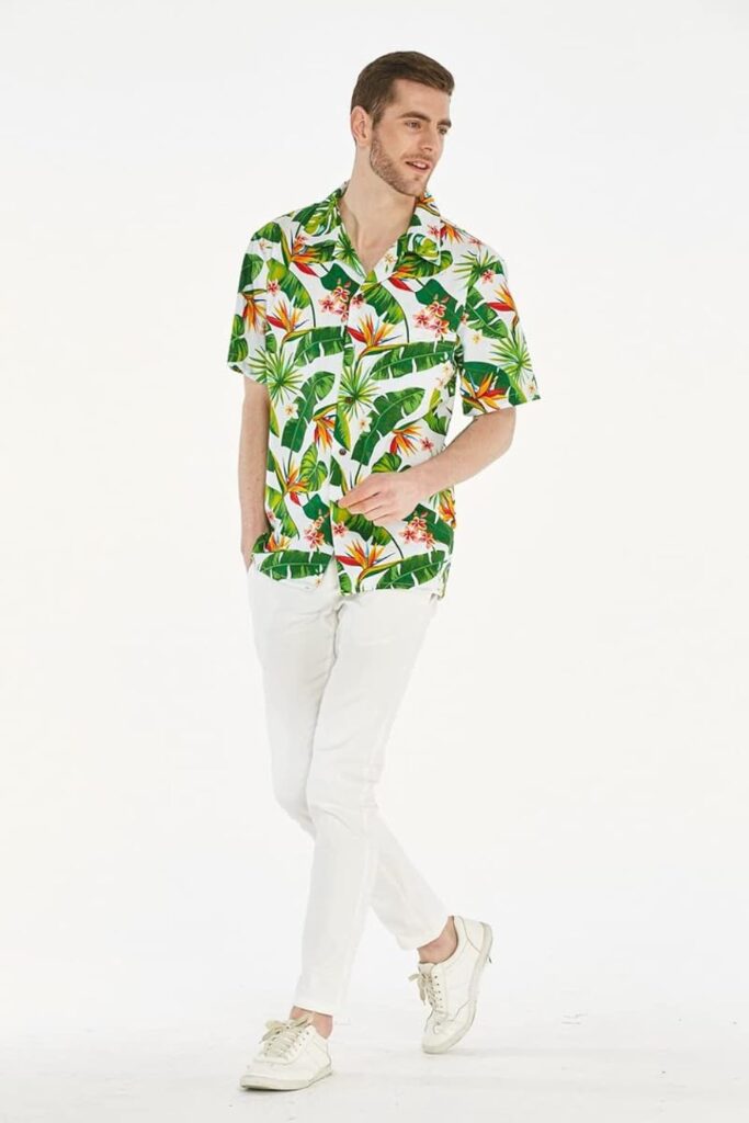Hawaii Hangover Mens Hawaiian Shirt Aloha Shirt Vintage Tropical Toile
