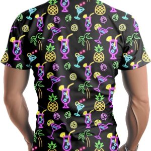 Neon Shirts for Men Button Up Shirts Review