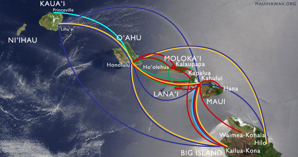 Whats The Best Way To Travel Between The Hawaiian Islands?