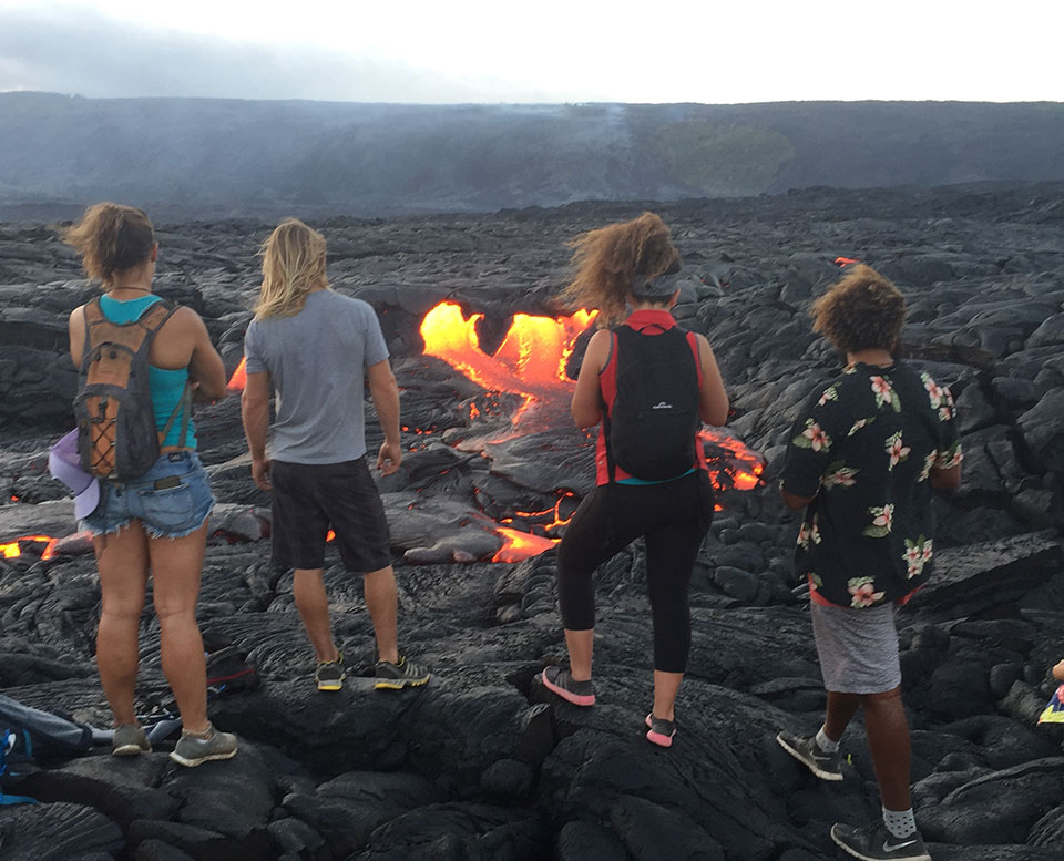 Whats The Best Way To Witness The Power Of Lava Flows In Person?